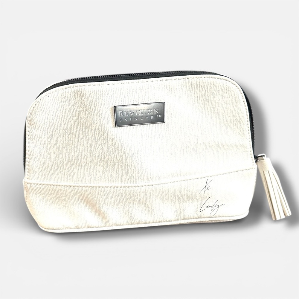 Revision Skincare Signature Cosmetic Bag New unused collaboration